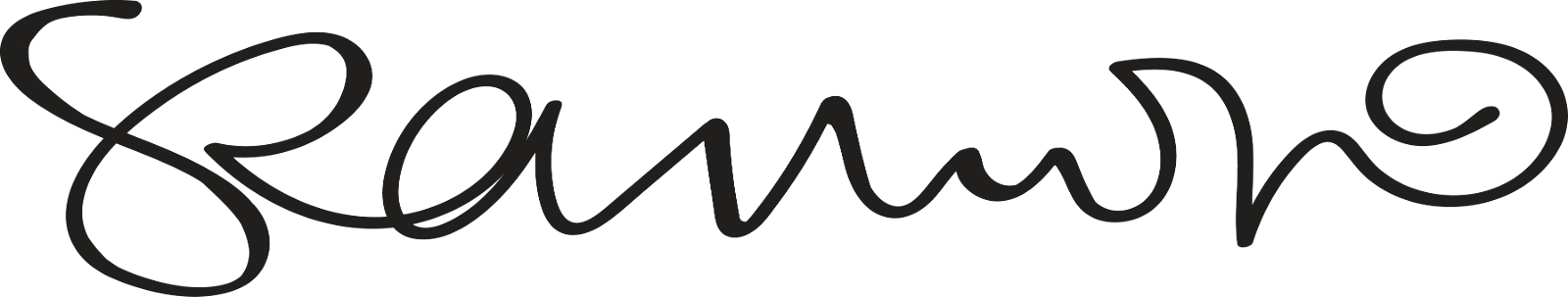 Firma de Sara Ramiro